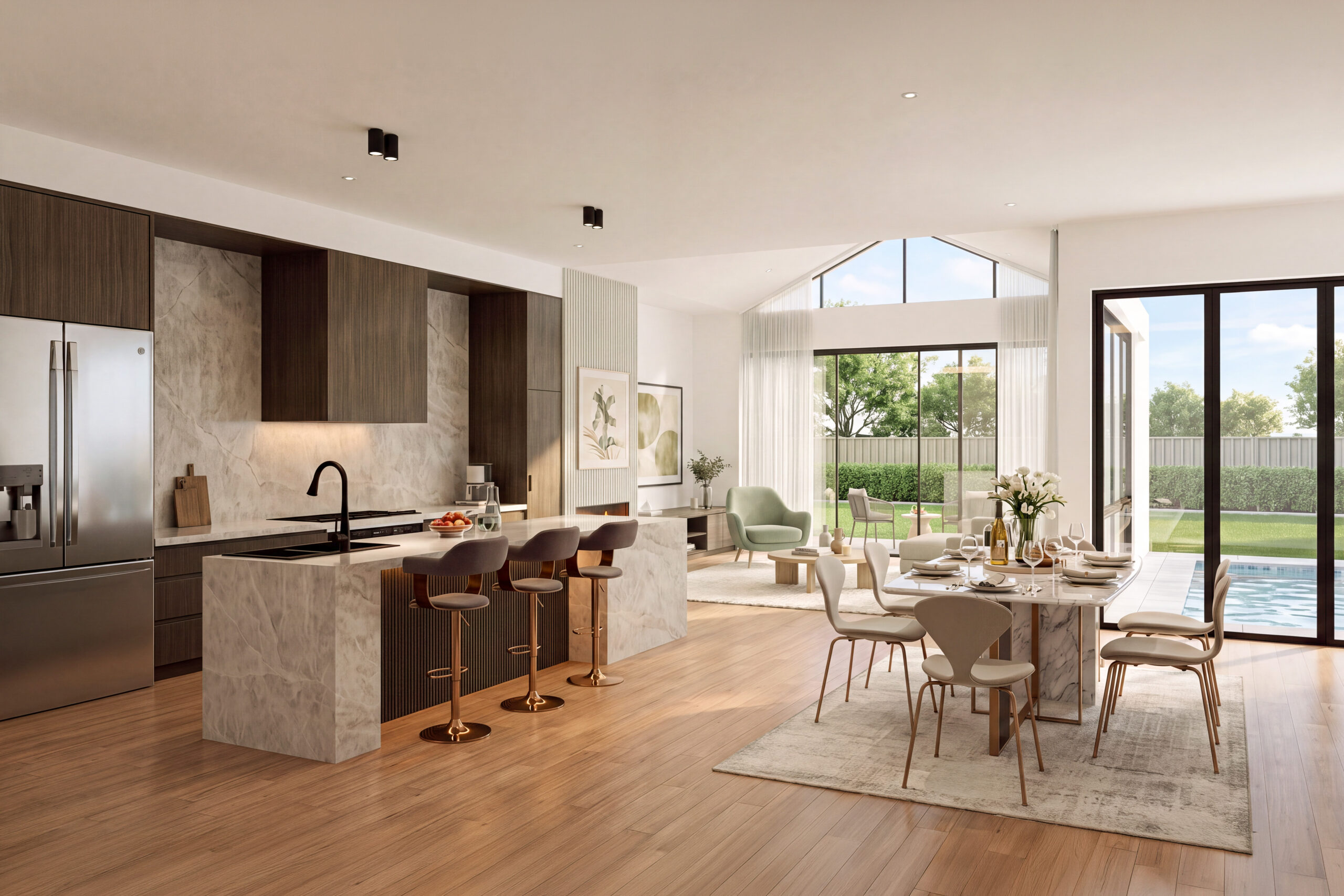 Living and kitchen_Cam 1